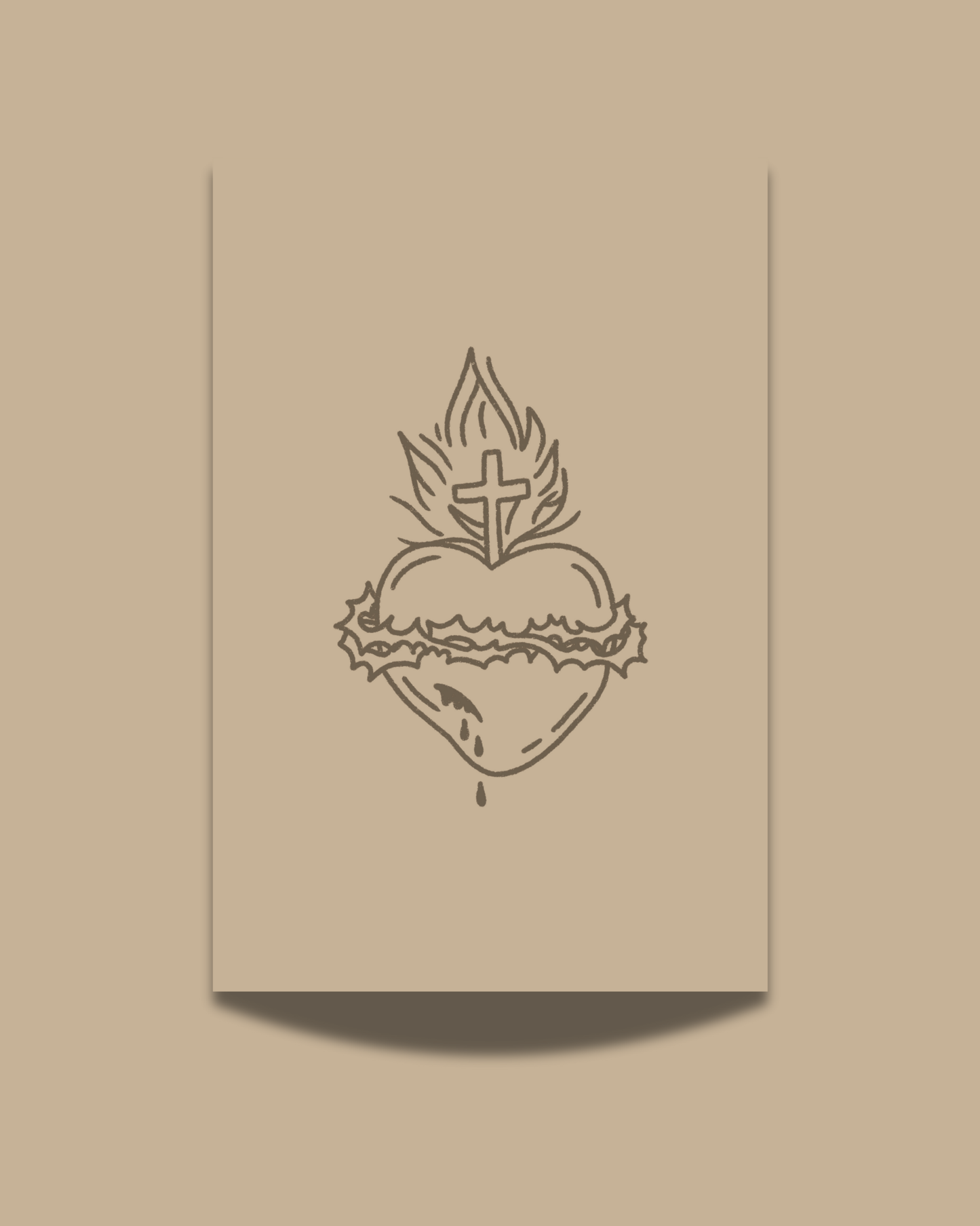 Hearts of the Holy Family Prints