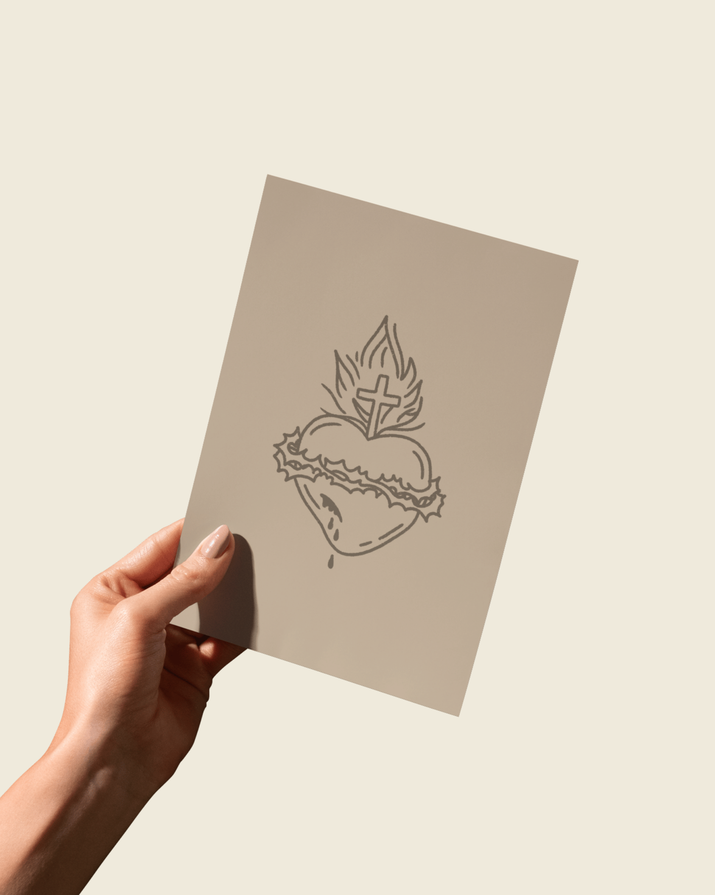 Hearts of the Holy Family Prints