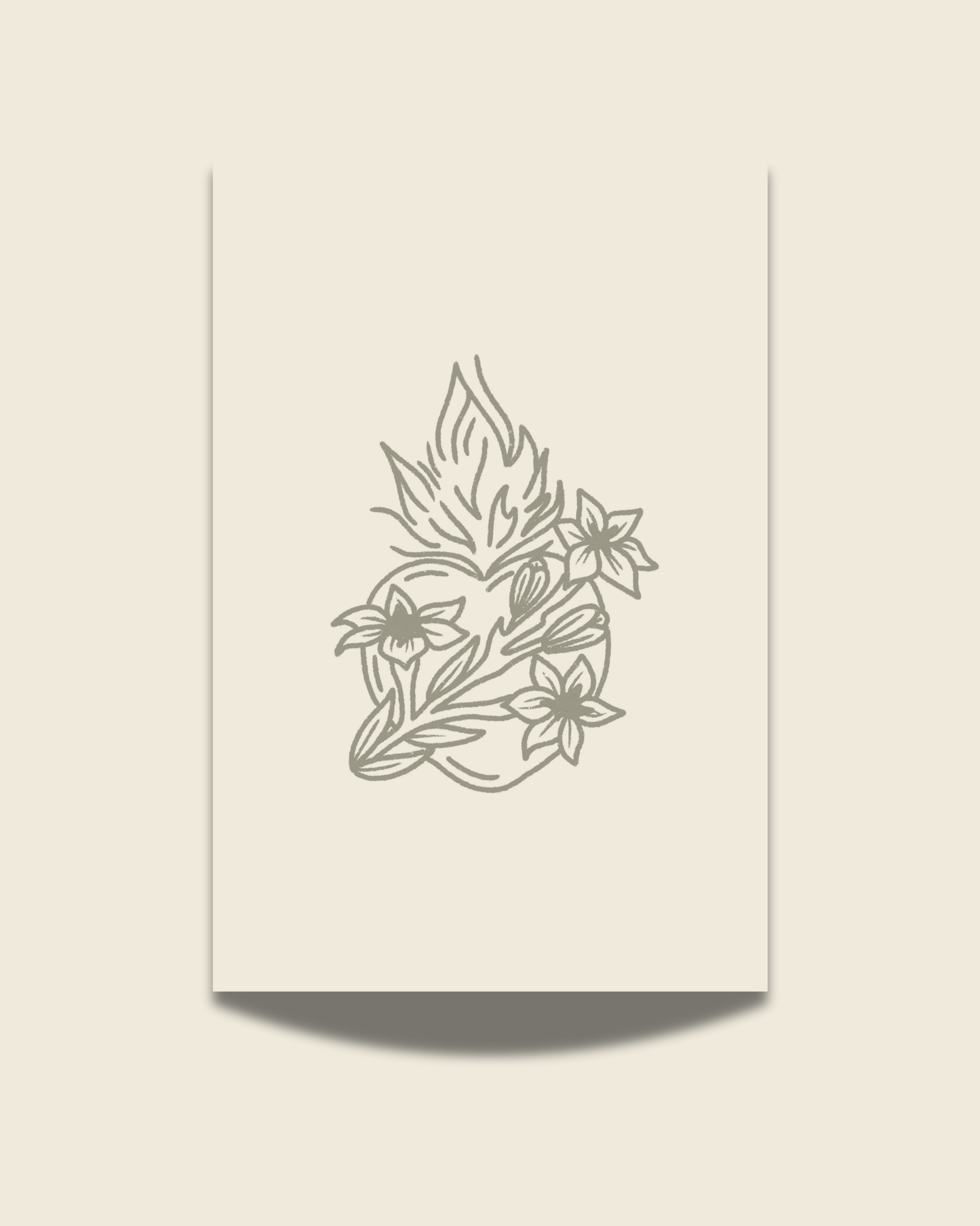 Hearts of the Holy Family Prints