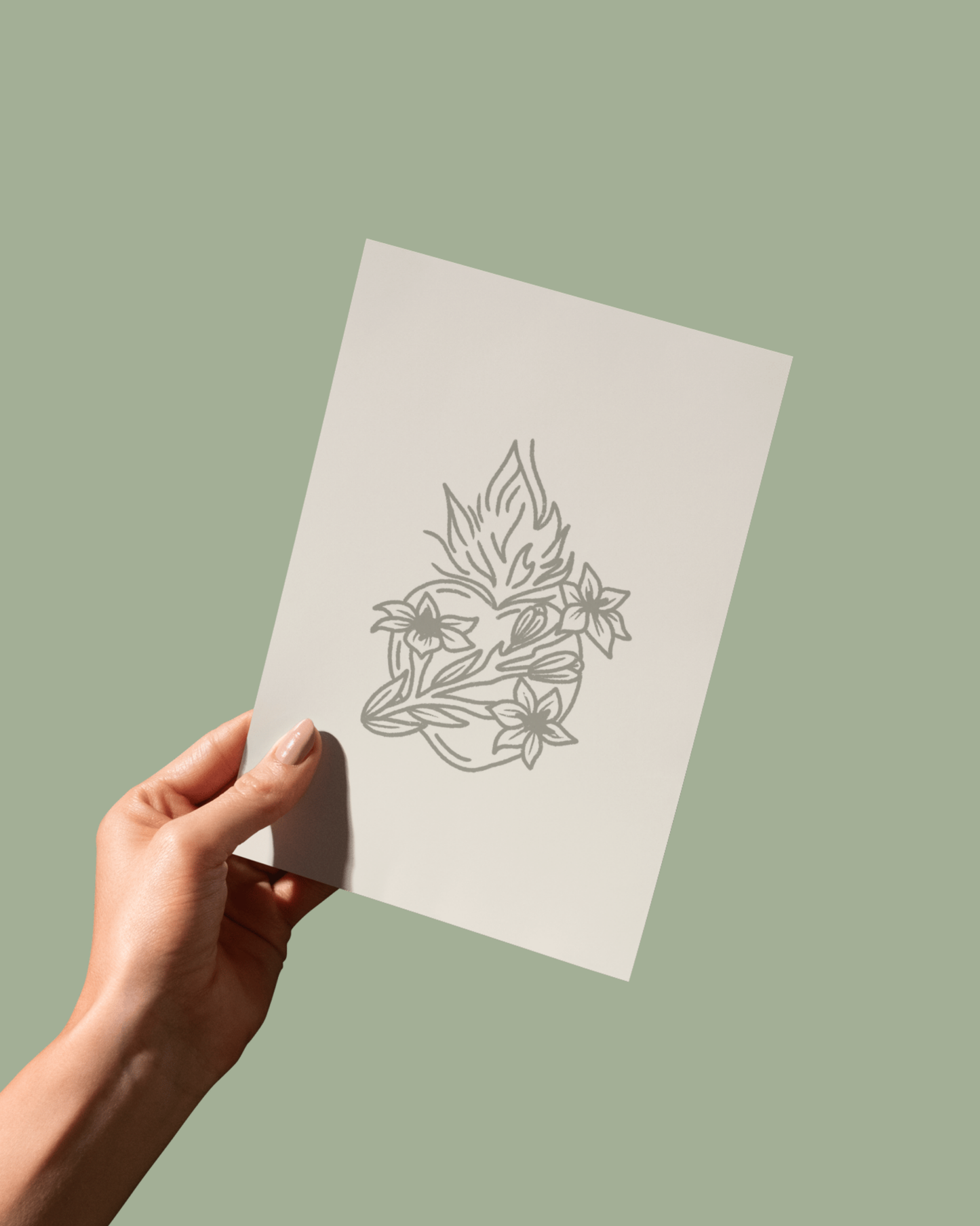 Hearts of the Holy Family Prints