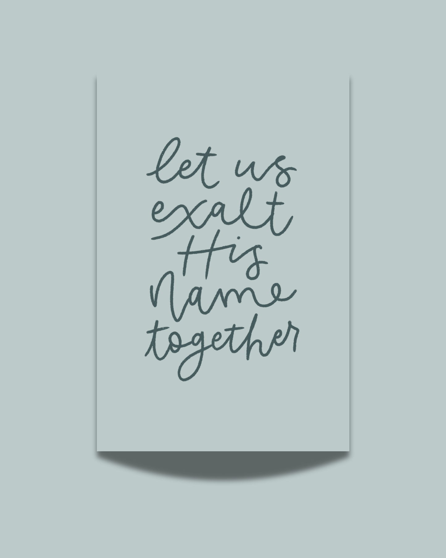 Exalt Print