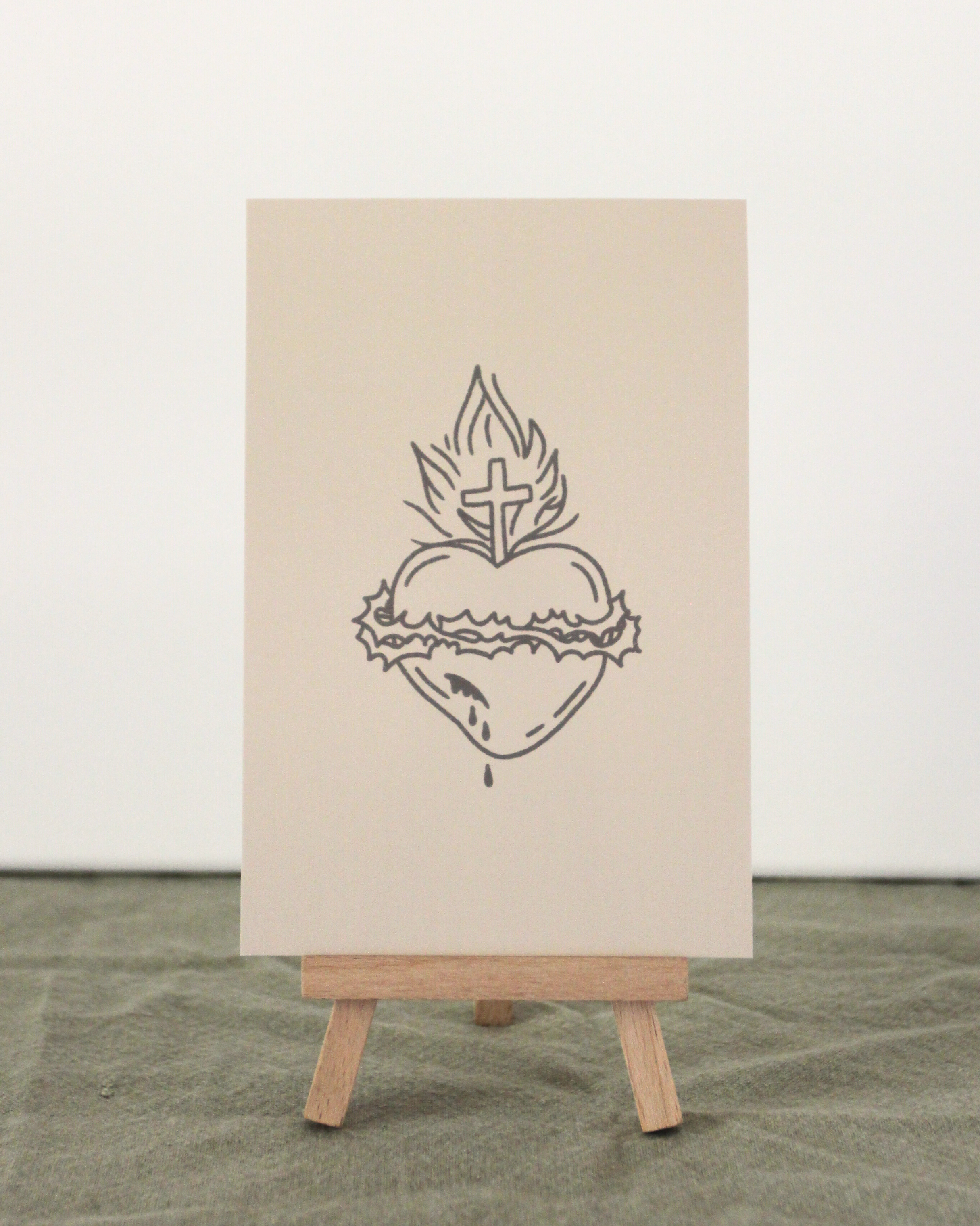 Hearts of the Holy Family Prints