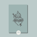 Simple Immaculate Heart of Mary Print