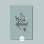 Simple Immaculate Heart of Mary Print