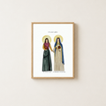 Custom Saint Painting | 1-4 Saints