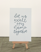 Exalt Print