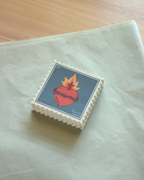 Sacred Heart Stamp Sticker