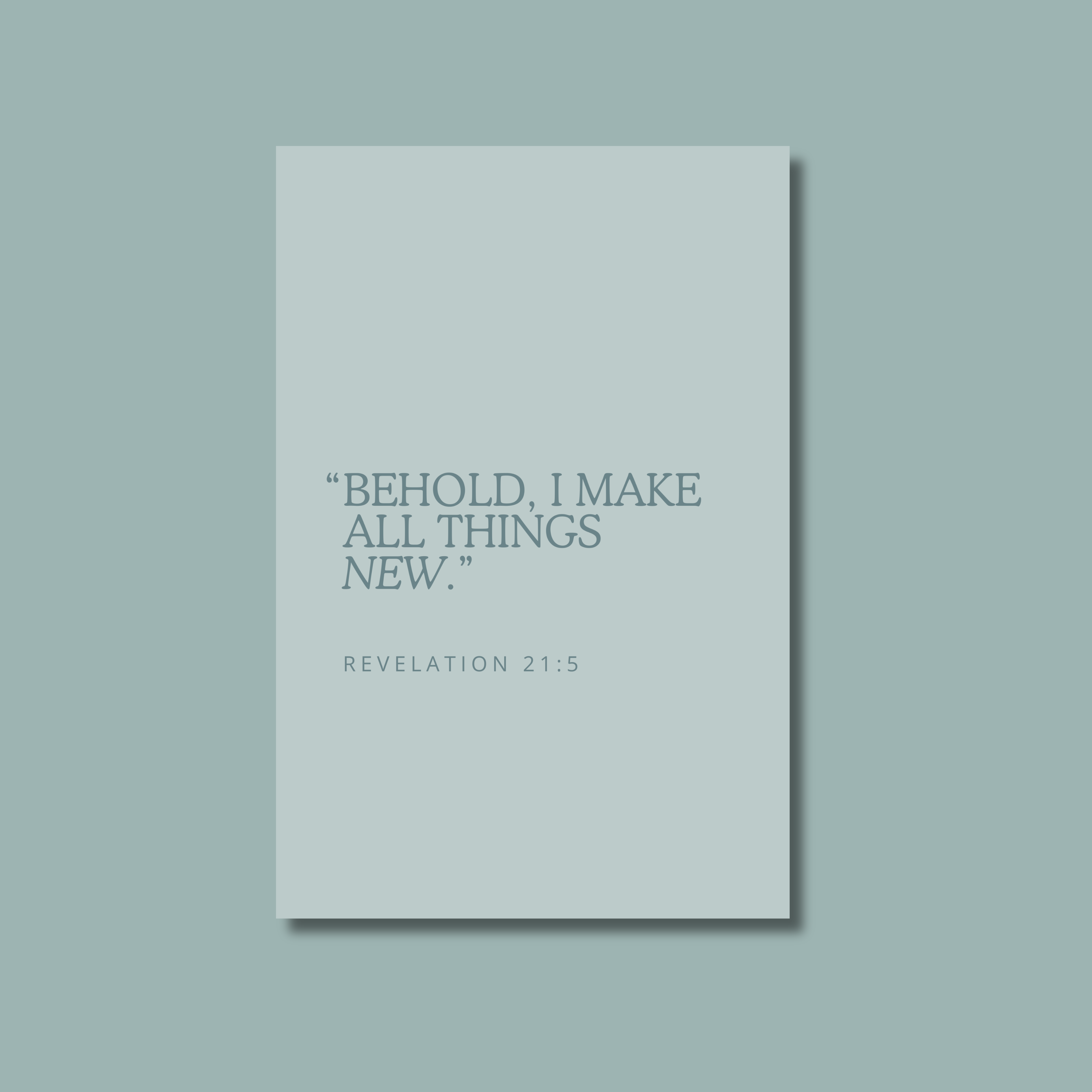 Blue Quote Prints