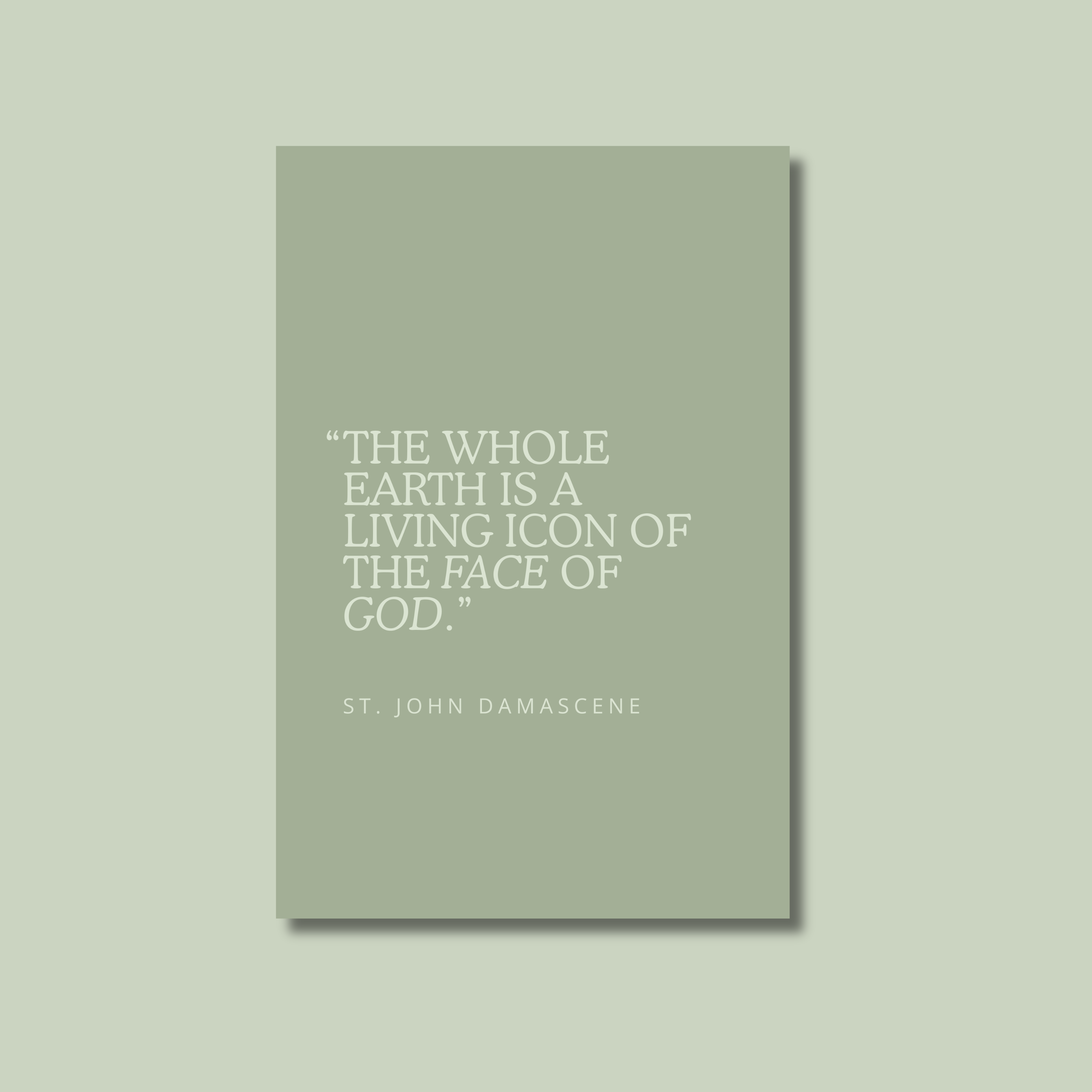 Green Quote Prints