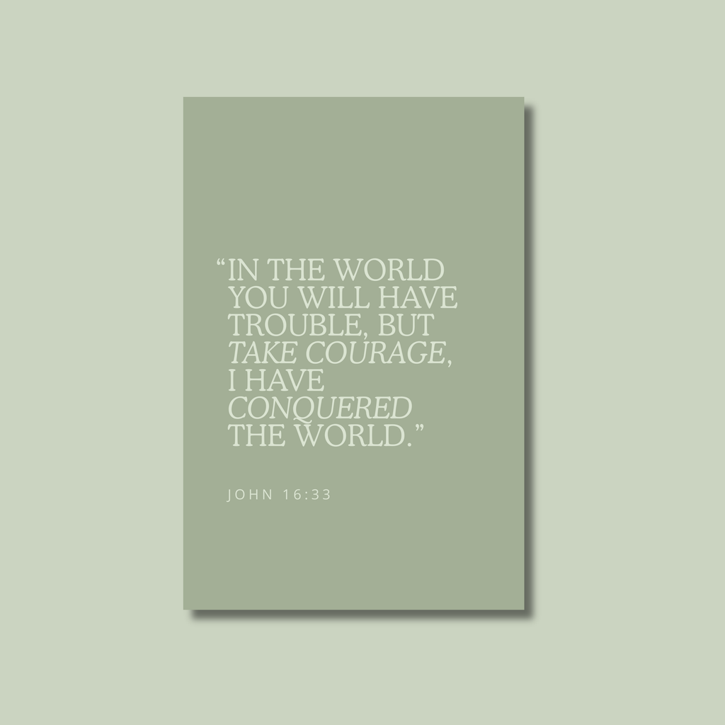 Green Quote Prints