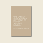 Beige Quote Prints
