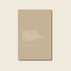 Beige Quote Prints