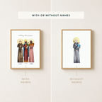 Custom Saint Namesake Painting