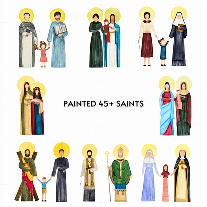 Custom Saint Painting