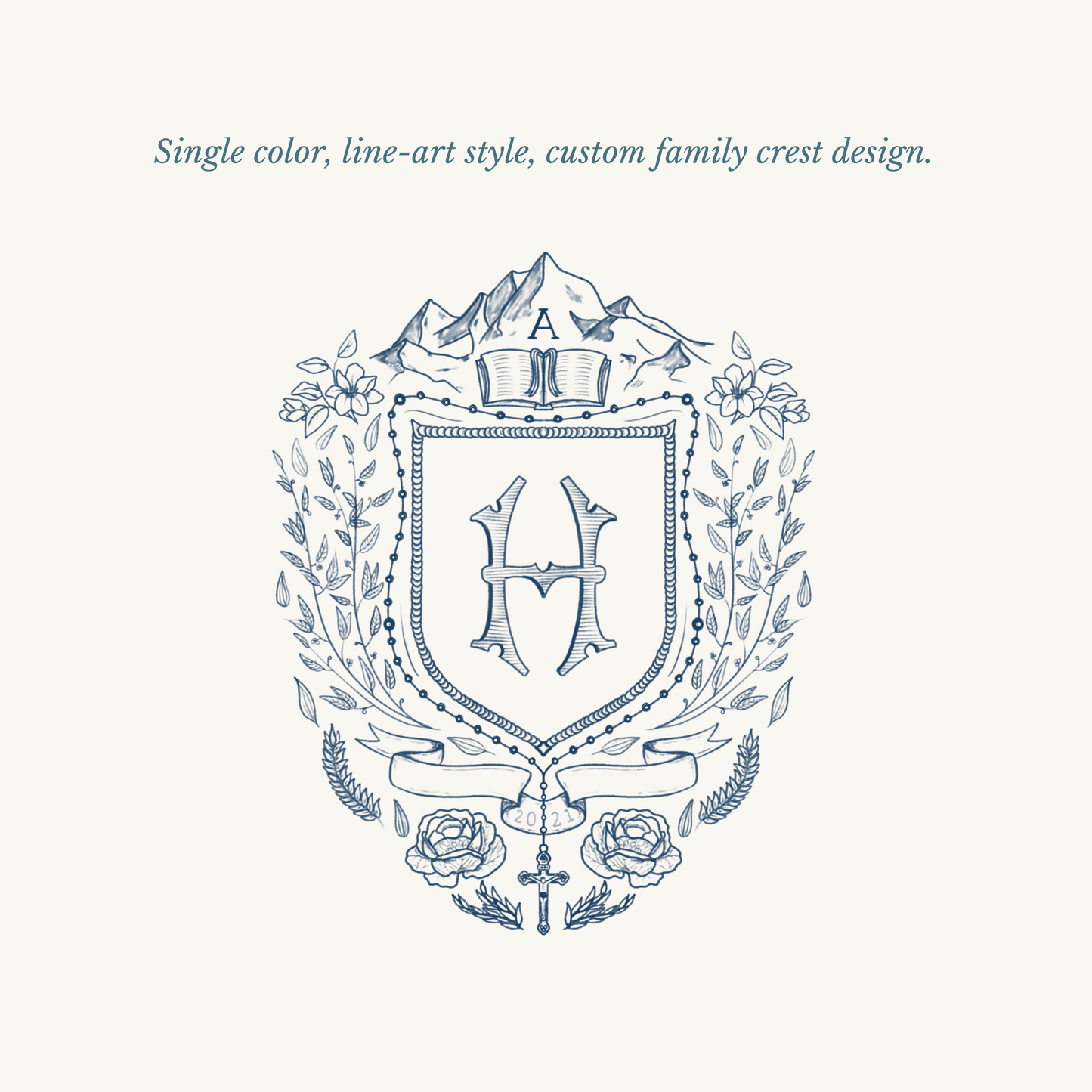 Custom Family Crest Design