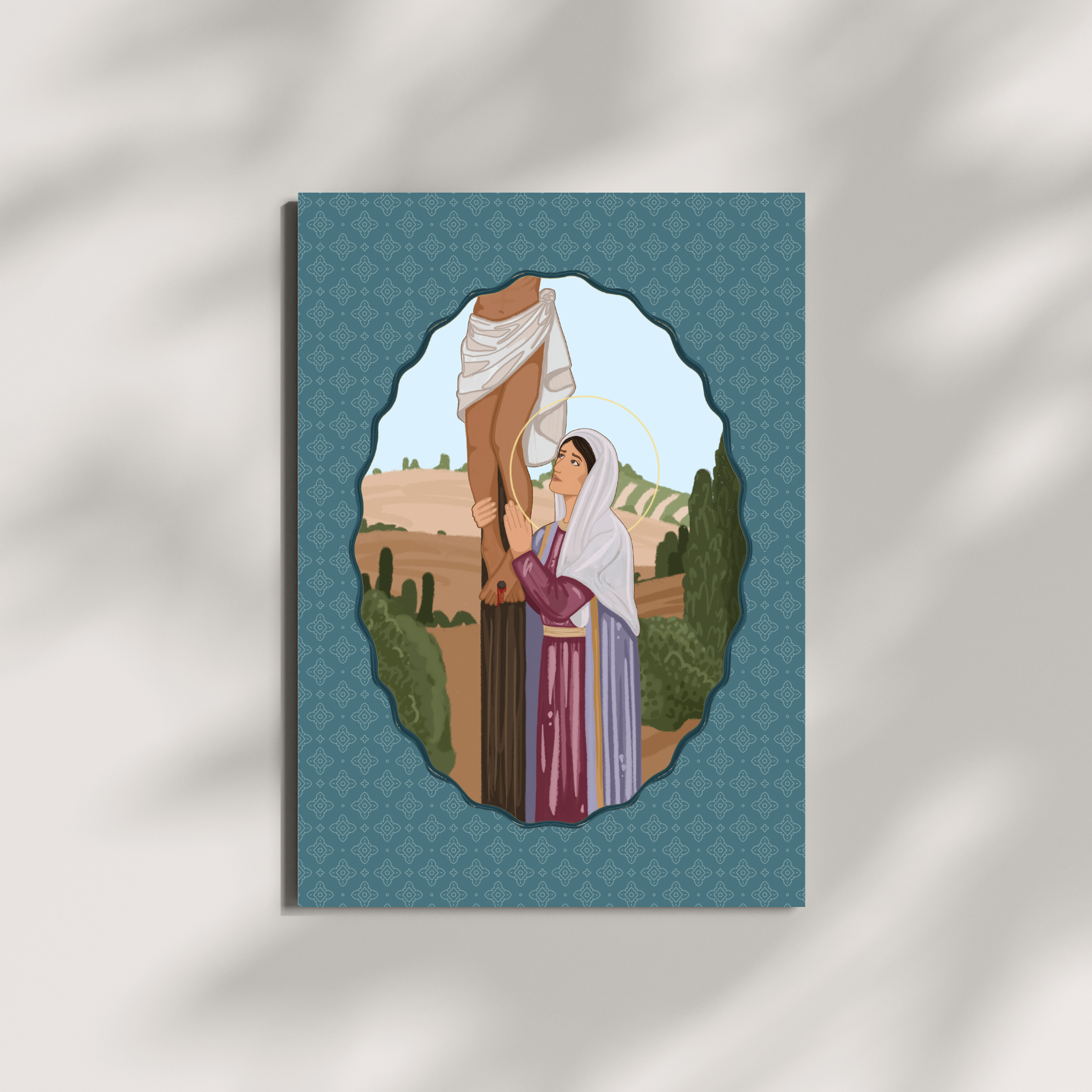 Mary at the Crucifixion Print