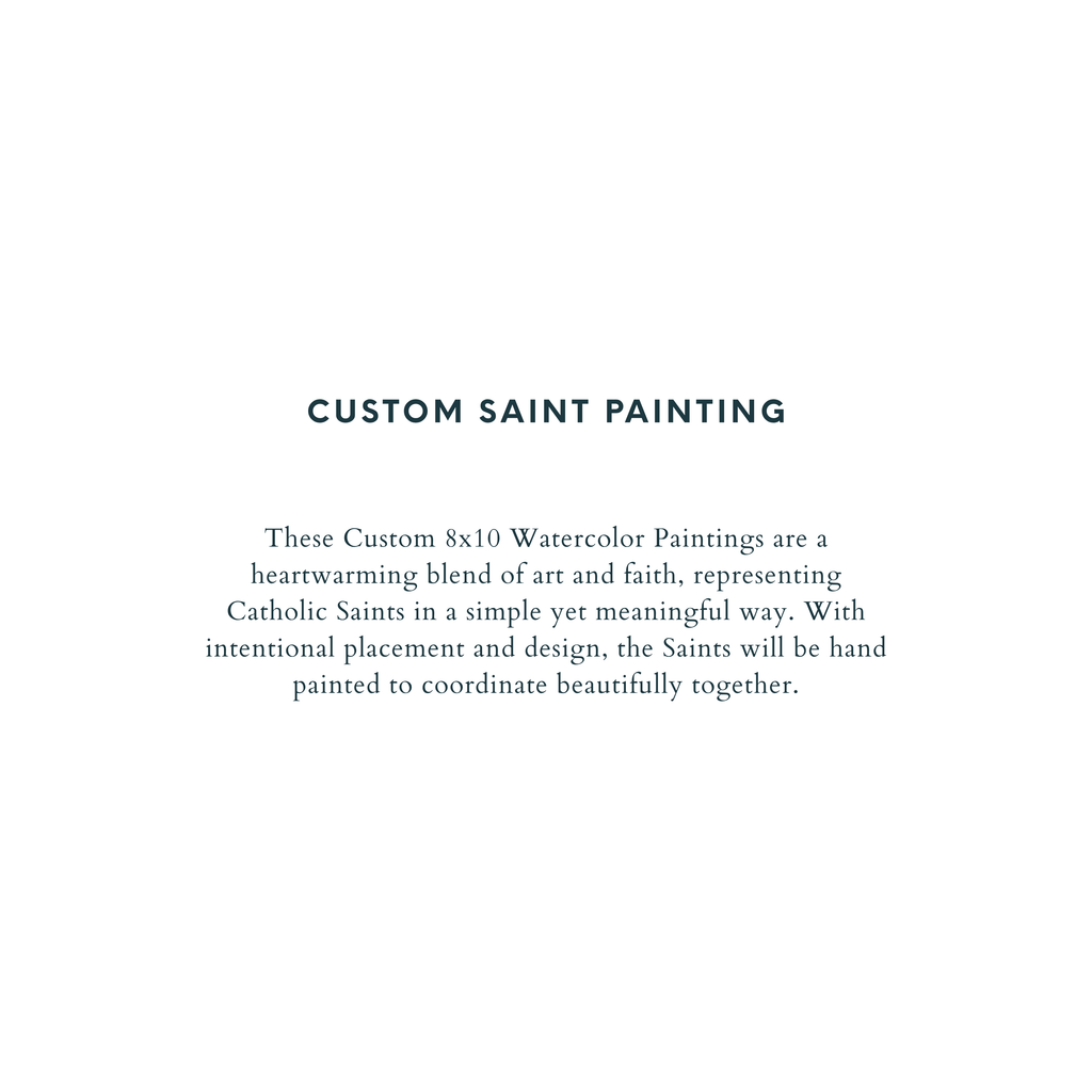 Custom Saint Painting | 1-4 Saints