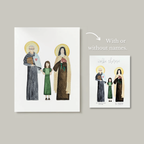 Custom Saint Namesake Painting