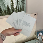 Blue Quote Prints
